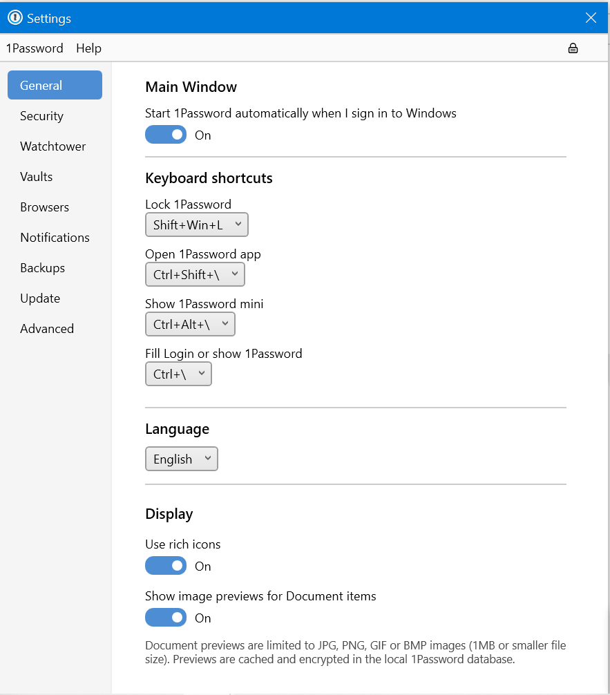 1password web access