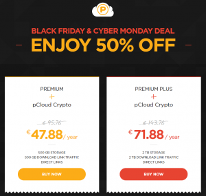 pCloud Black Friday