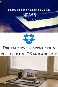 DropBox Paper Application Released