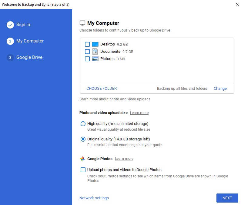 google drive storage pricing