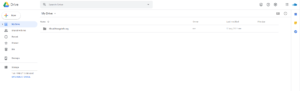 Google Drive Review Interface