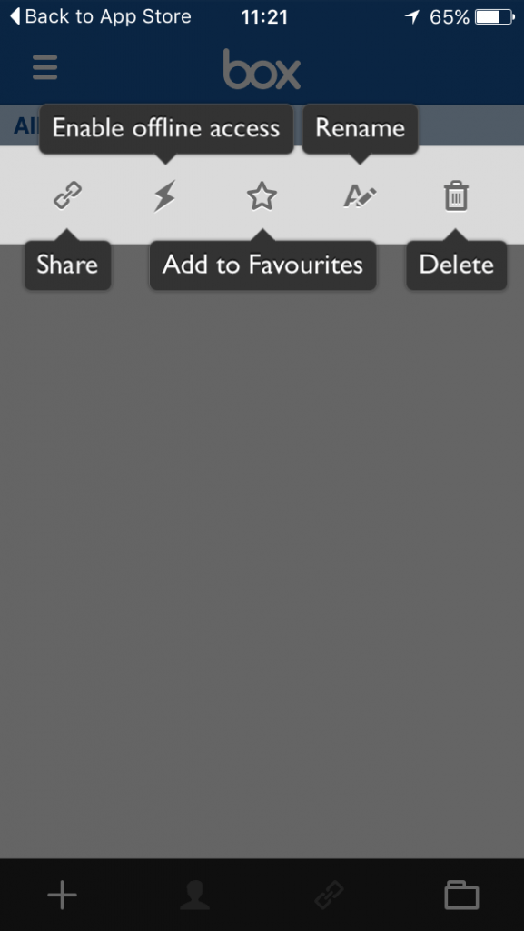 Box Cloud Storage Review Iphone app