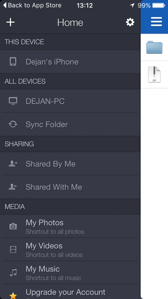 JustCloud Review app