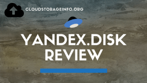 Yandex.Disk Review
