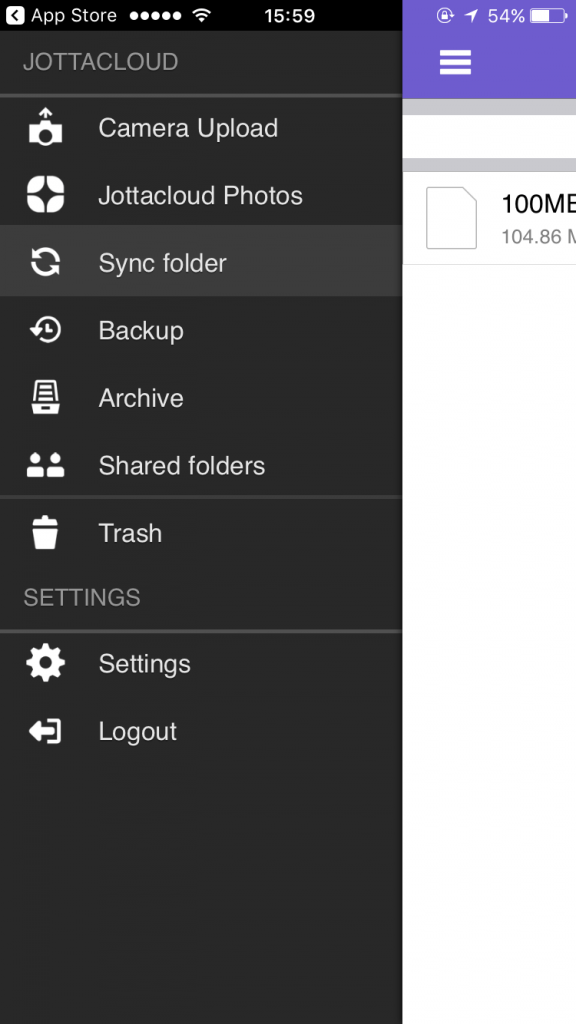 Jottacloud Review app2