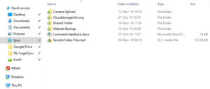 Sync.com Business Review Sync Client