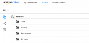 Amazon Cloud Drive Interface