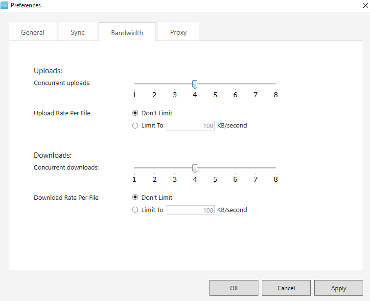 Amazon Drive Review Limit Bandwidth