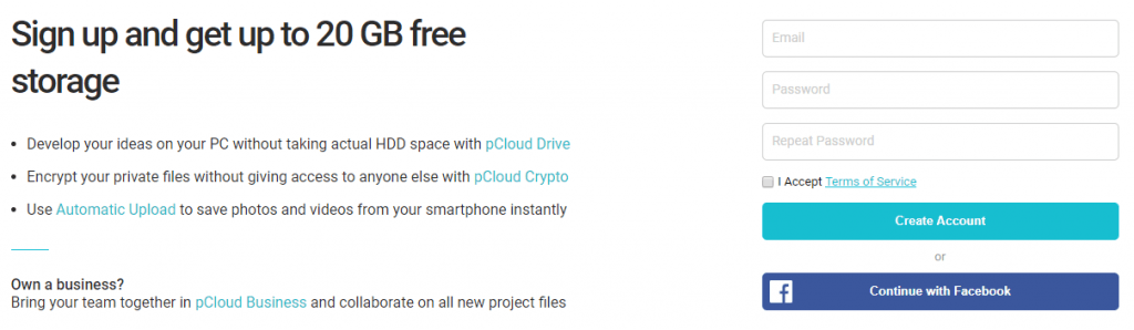 How To Get Free Cloud Storage With pCloud