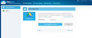 MultCloud Add Google Drive