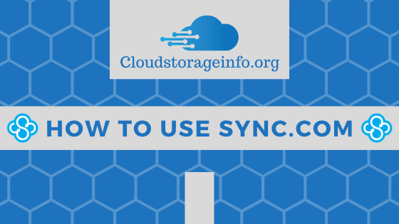 How To Use Sync.com