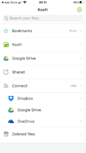 Koofr Review App