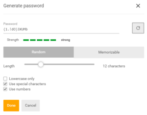 SecureSafe Review Generate Password