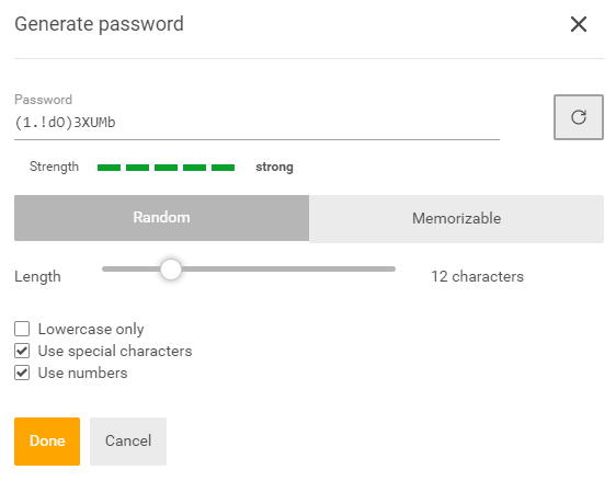 SecureSafe Review Generate Password