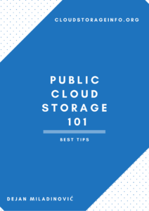 public cloud storage 101