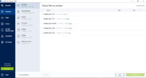Acronis True Image Review - Folder Analysis