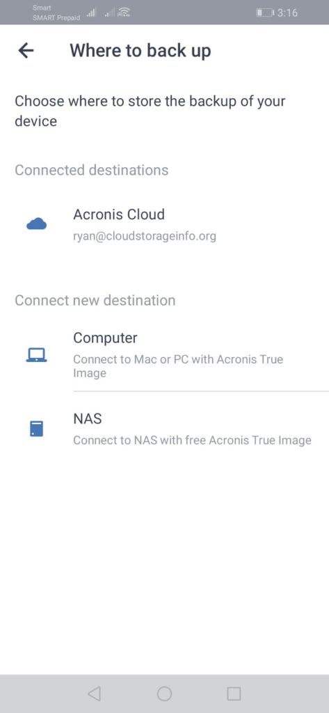 Acronis True Image Review - Mobile Screenshot 1