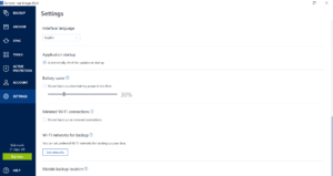 Acronis True Image Review - Settings 1