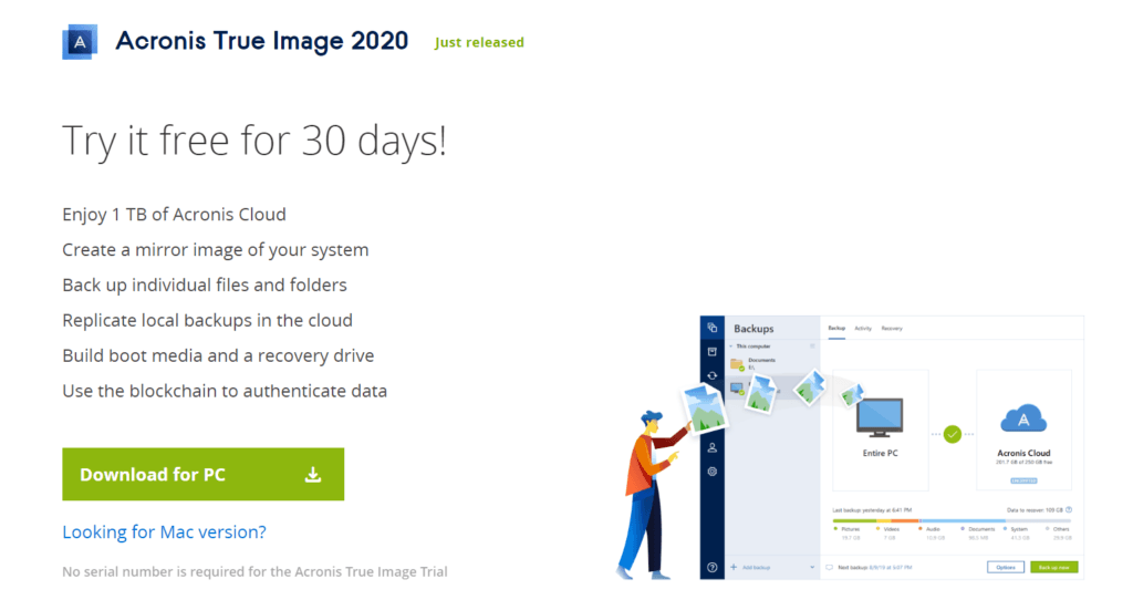 Acronis True Image Review - Trial Version Download