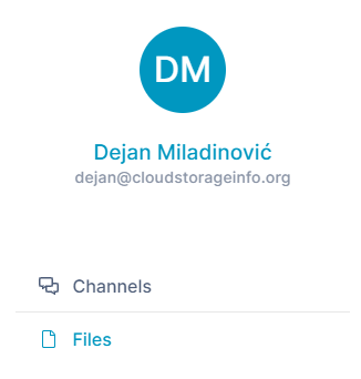 AirSend Review Toggle Sidebar Menu