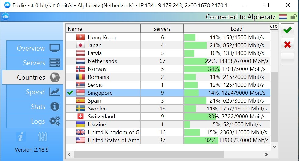 AirVPN Review - Ease of Use 1