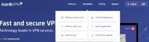 Astrill VPN Review - Ease of use 1