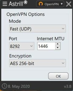 Astrill VPN Review - Security 3