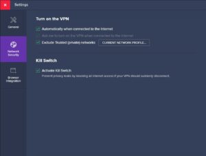 Avast SecureLine VPN - Features 1
