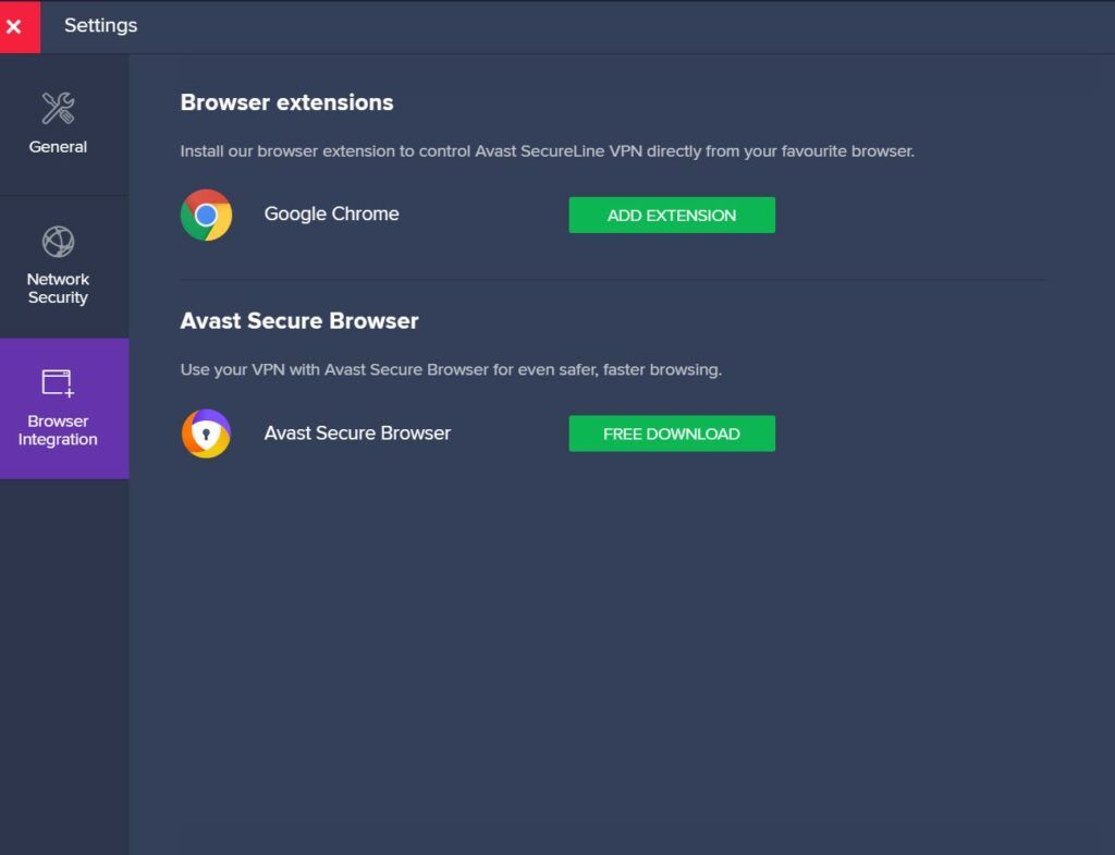 avast secureline vpn server has refused