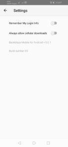 Backblaze Review - Mobile 1