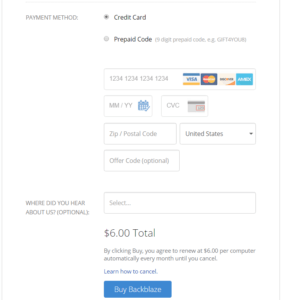 Backblaze Review - pricing & plans 1