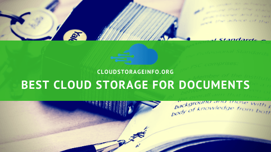 Best Cloud Storage For Documents