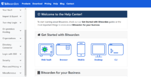 Bitwarden Review - Online Support 1