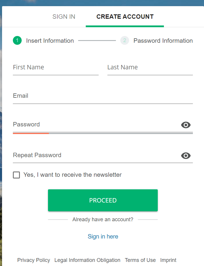 boxcryptor i use my password to log in to my account