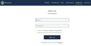 Browsec VPN Review - Ease of Use 3
