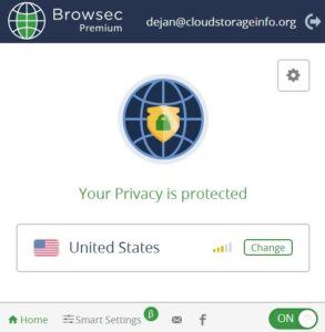 Browsec VPN Review - Security 1