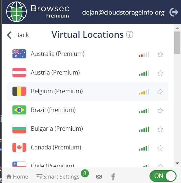 get browsec premium