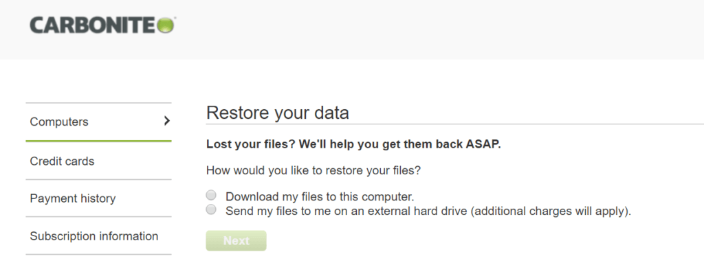 Carbonite Mac Download