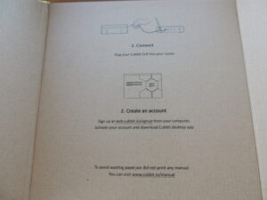 Cubbit Review Cell Box Instructions