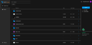 Cubbit Review User Interface