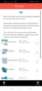 Data Deposit Box Review - Mobile 1