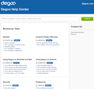 Degoo Review FAQ Base