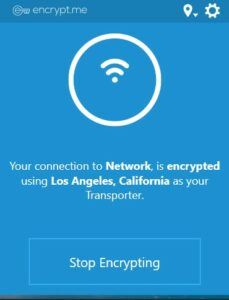 Encrypt.me VPN Review - Security 1