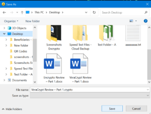 Encrypto Review - Ease Of Use 00010