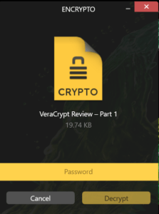 Encrypto Review - Ease Of Use 00011