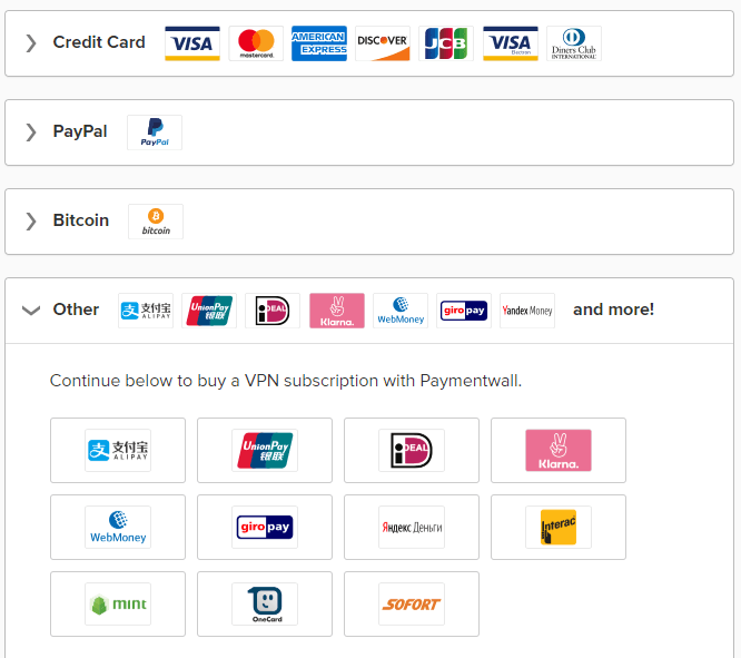 ExpressVPN Review Payment Options
