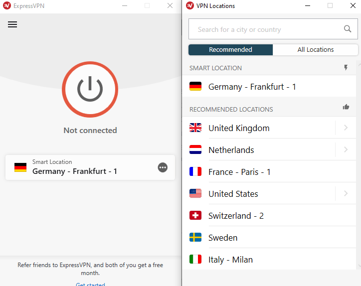 ExpressVPN Review Server Locations