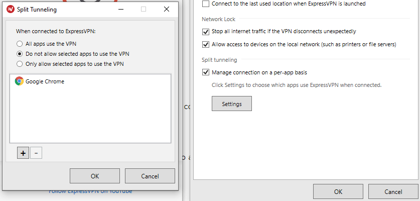 ExpressVPN Review Split Tunneling