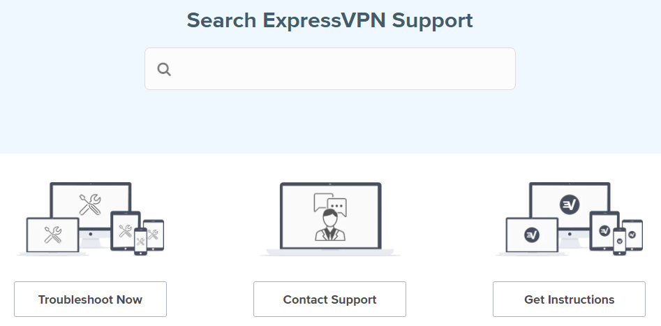 ExpressVPN Review Support