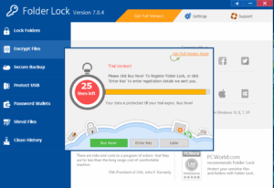 Folder Lock Review - Ease of Use - 00000a